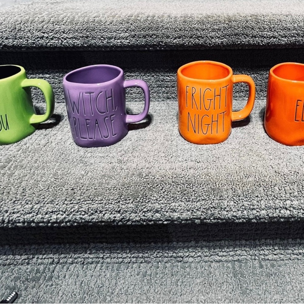 NWT Lot of Rae Dunn Mugs 4 Total